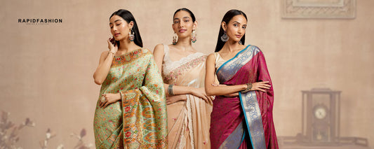 Sarees & Their Types – Complete Guide to Indian Sarees | Rapid Fashions