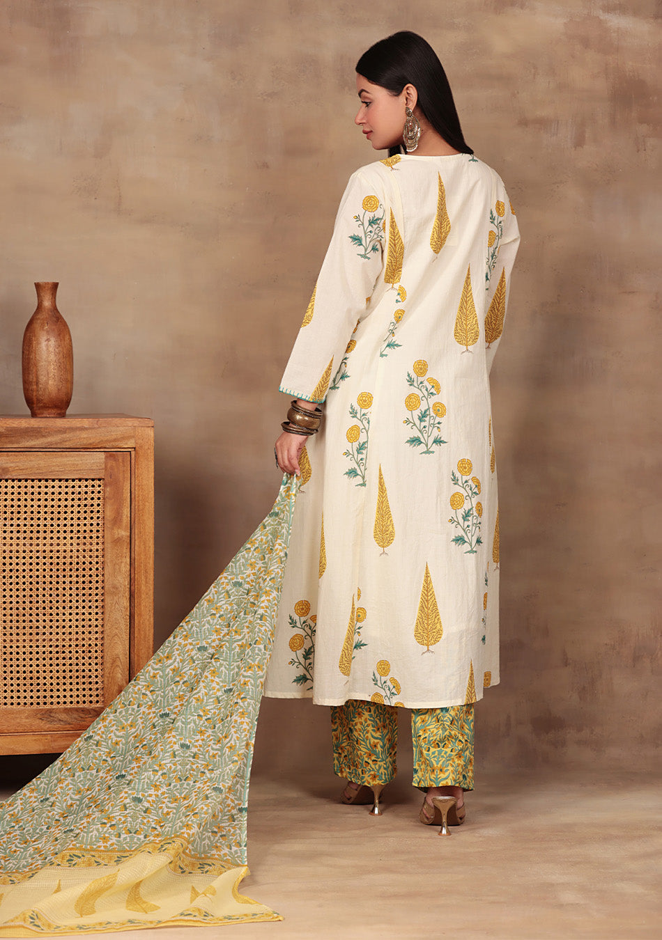 Amaltas Bloom Suit Set