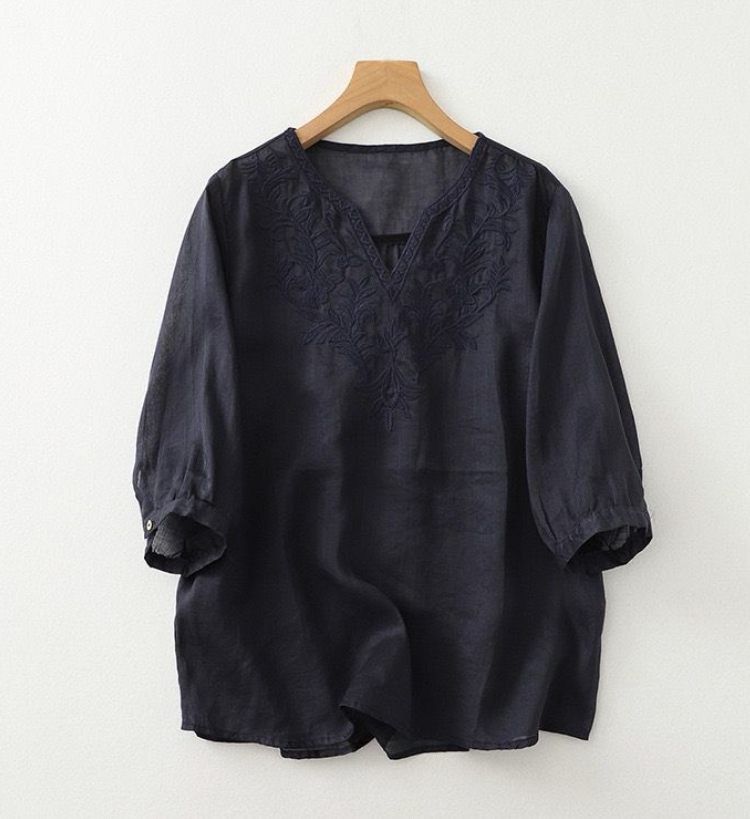 Embroidered Casual Wear Stylish Top