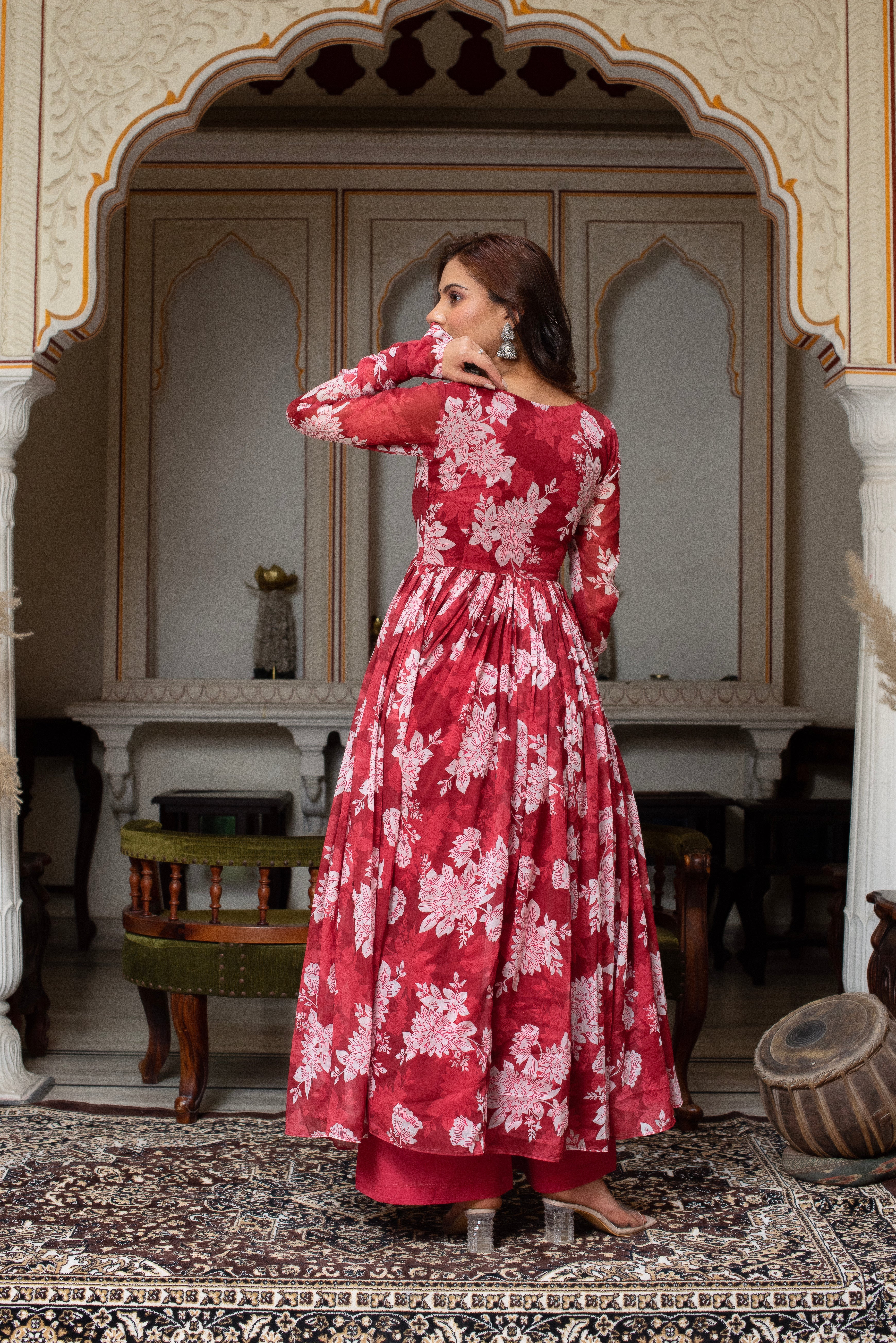 Chiffon & Georgette 3-Piece Suit Set