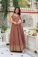 Cotton Chikankari Dress – Single Piece with Side Zip