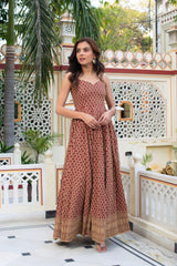 Cotton Chikankari Dress – Single Piece with Side Zip