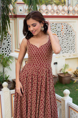 Cotton Chikankari Dress – Single Piece with Side Zip