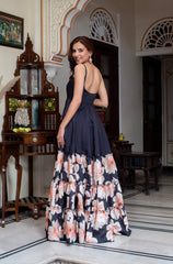 Cotton Muslin Dress – Single Piece with Side Zip