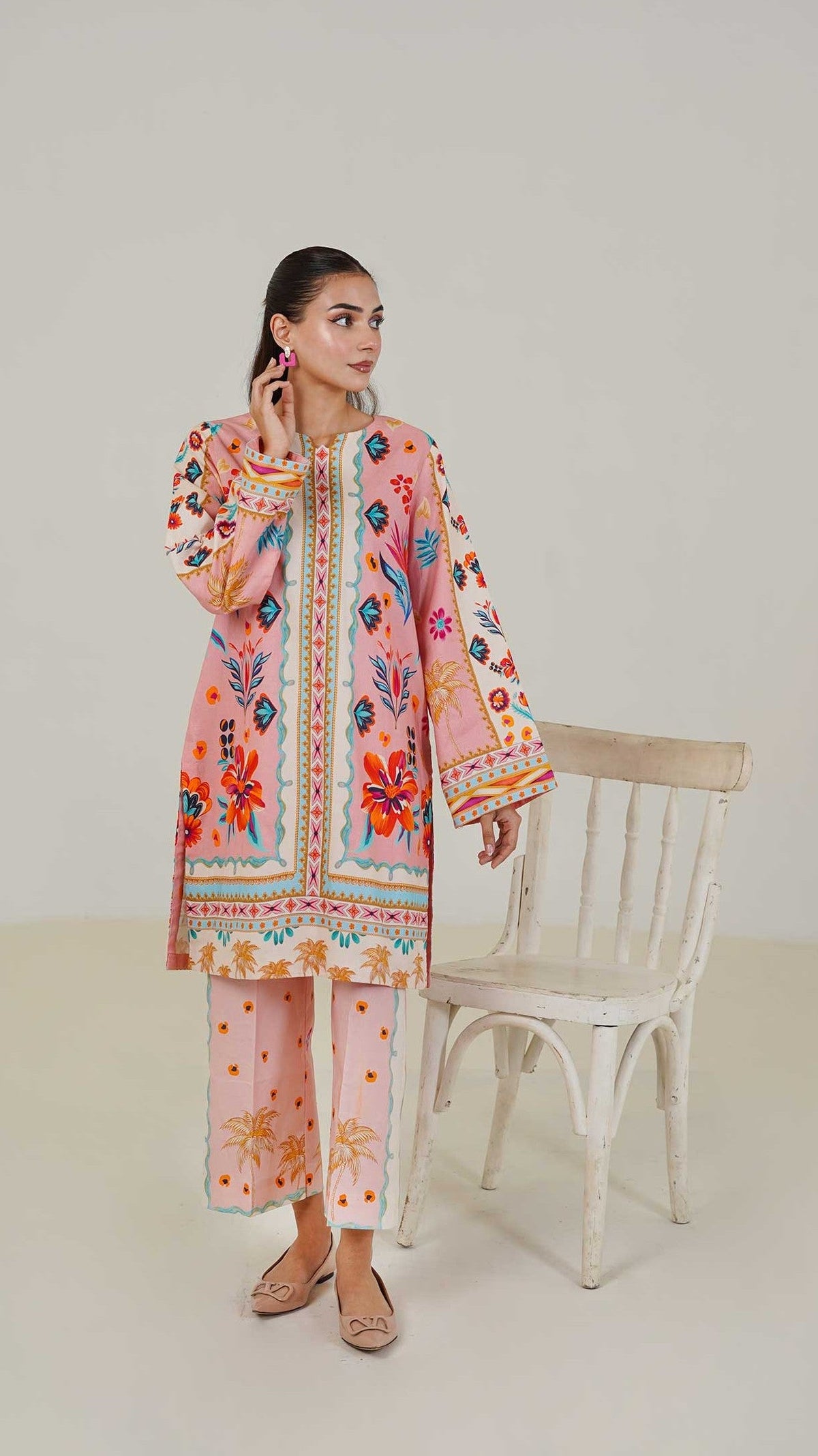 Hibiscus Sunset Co-ord Set