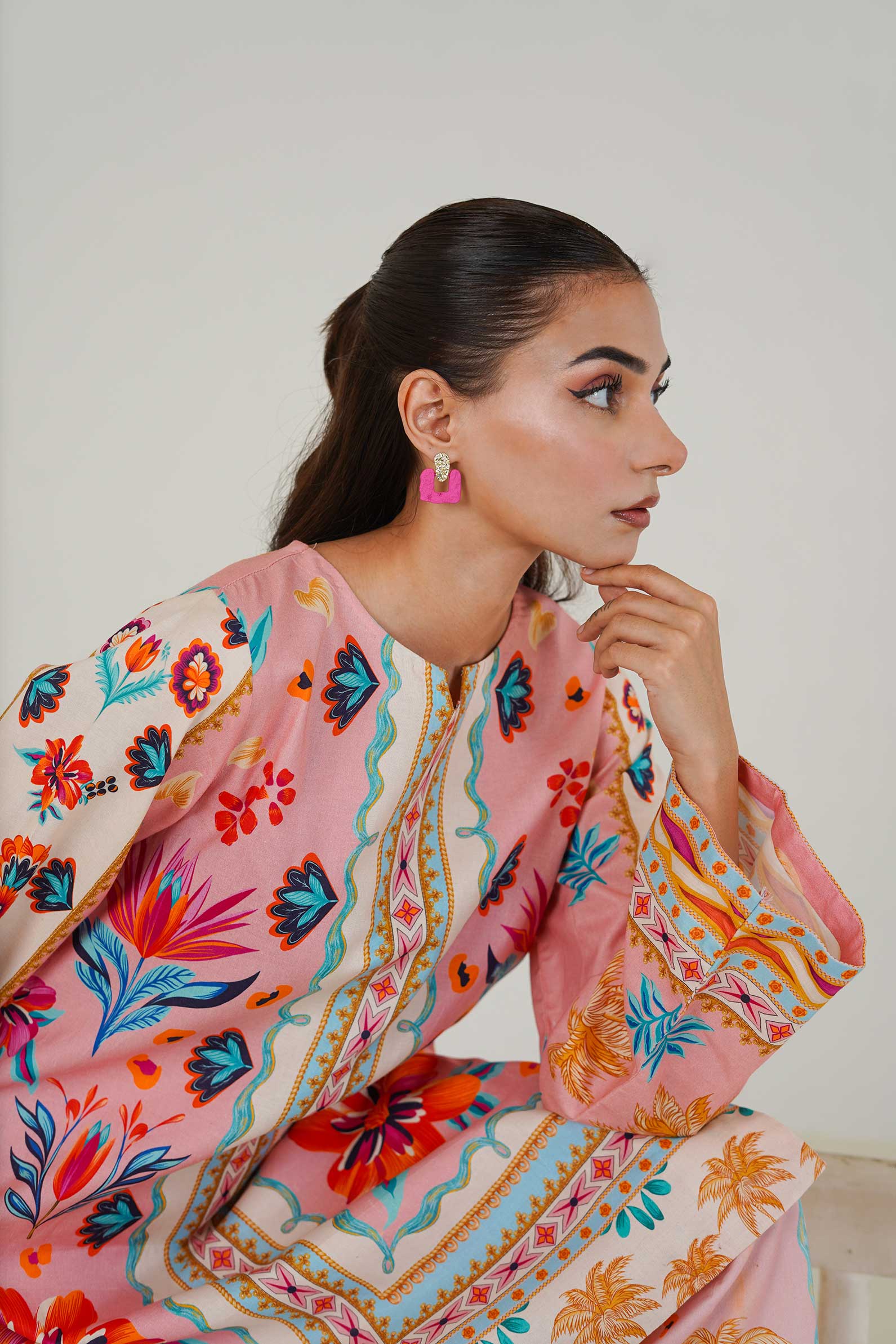 Hibiscus Sunset Co-ord Set