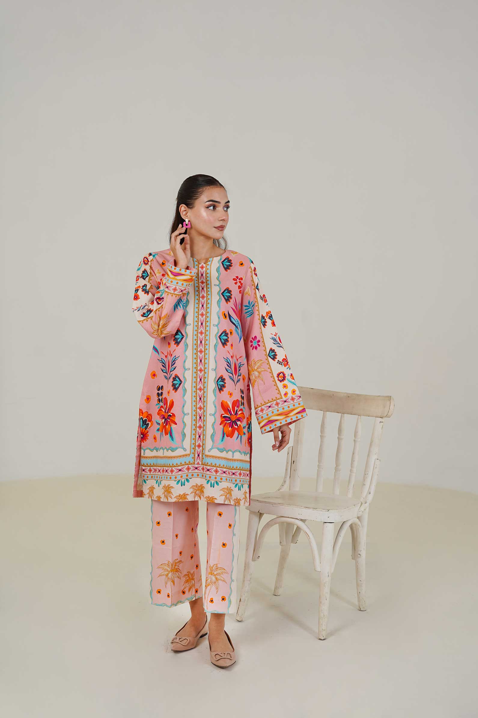 Hibiscus Sunset Co-ord Set