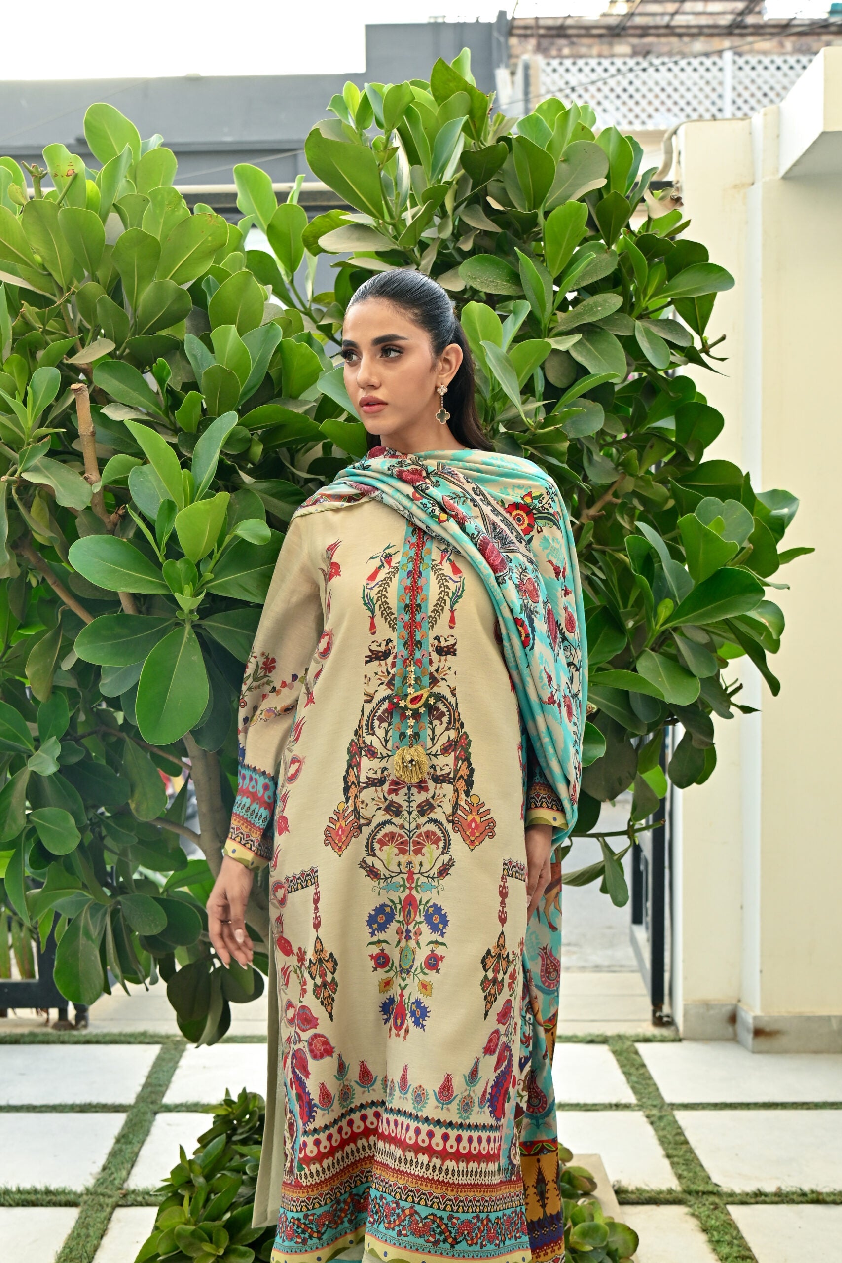 Zarina Kurta Set with Dupatta