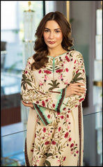 Creme Cluster Kurta Set