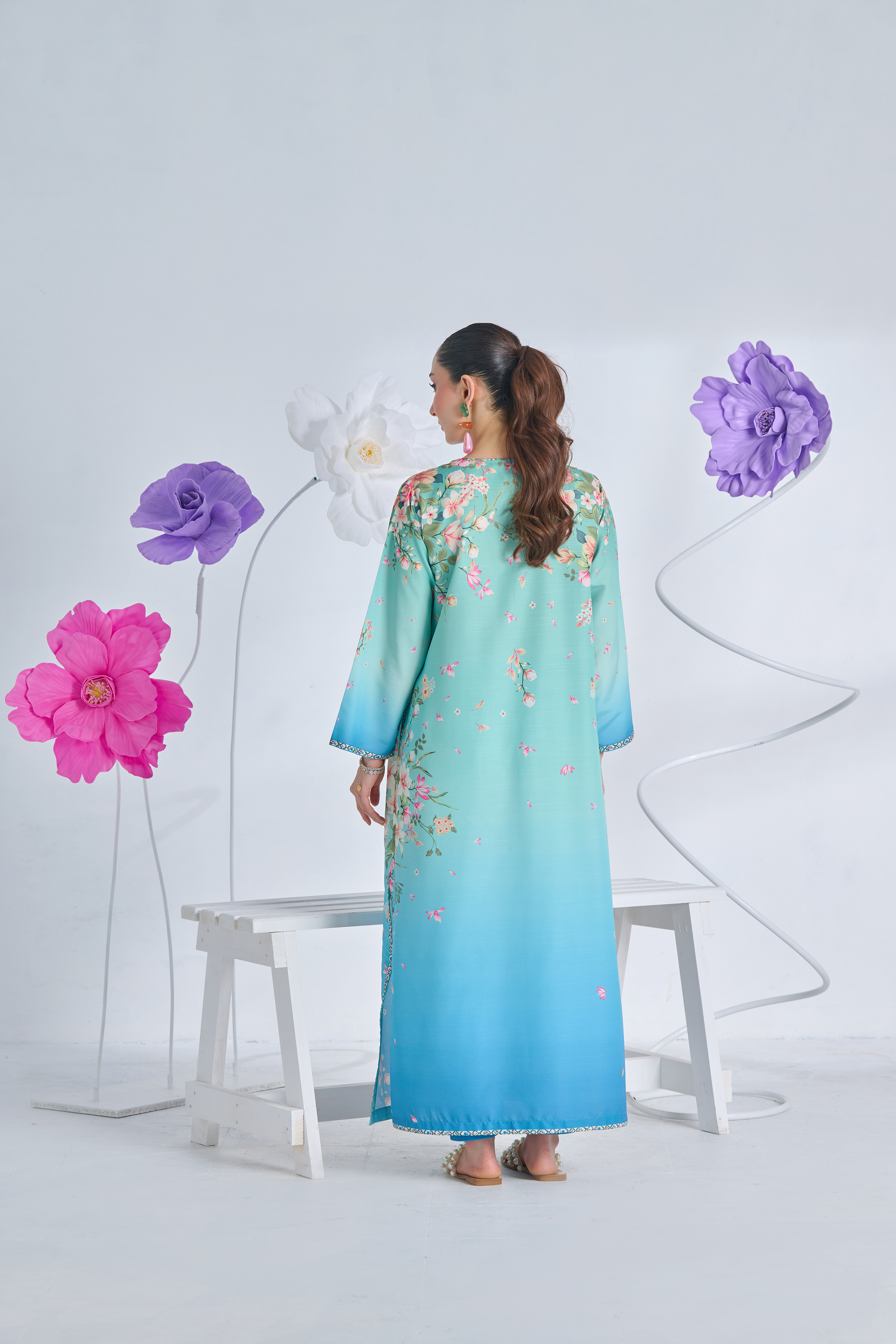 Sea Green Pearl Co-ord Set