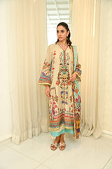 Zarina Kurta Set with Dupatta