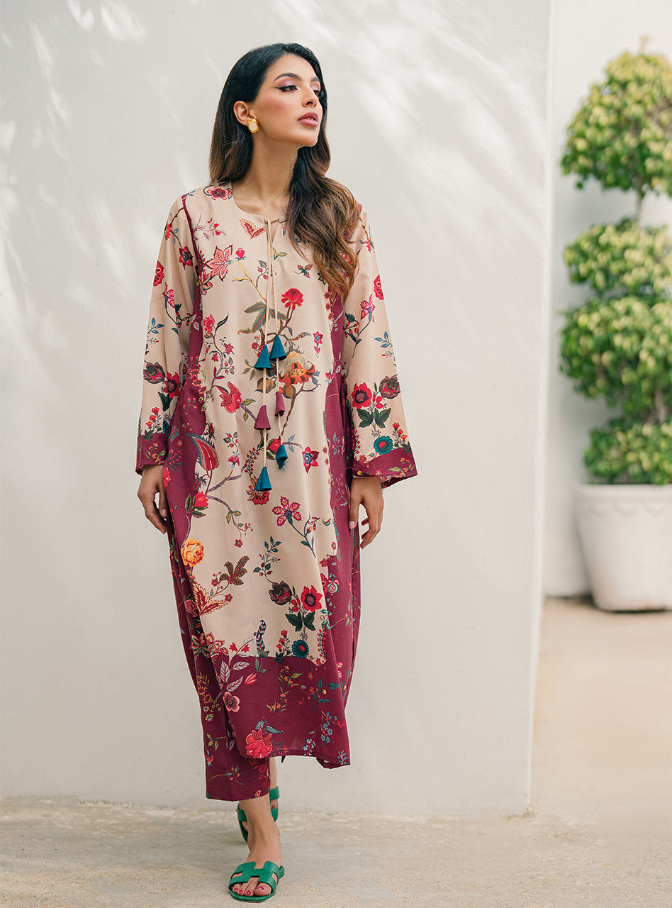 Amber Petals Kurta Set