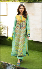 Saffron Sea Kurta Set