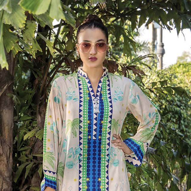 Palmique Kurta Set