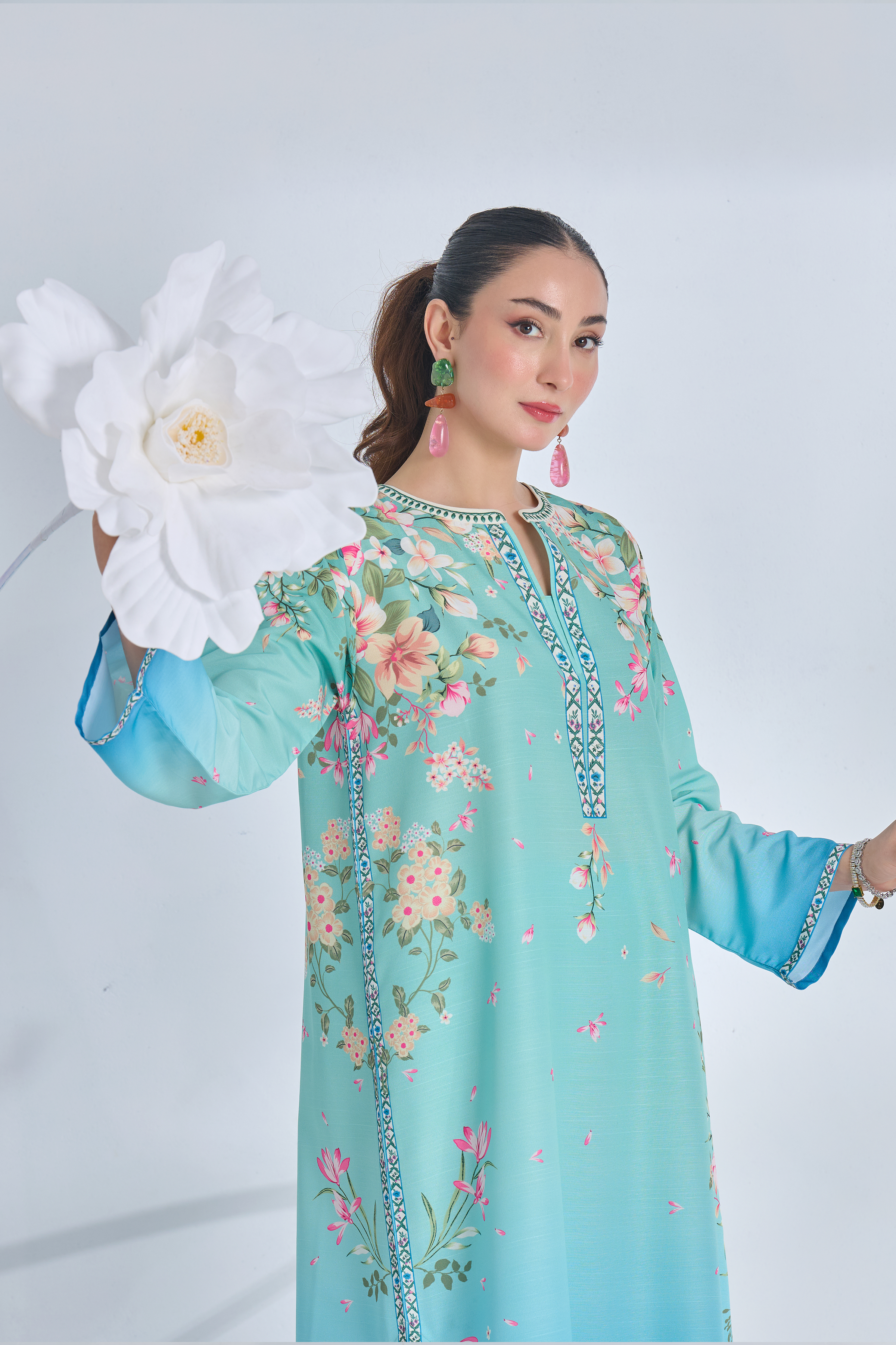 Sea Green Pearl Co-ord Set