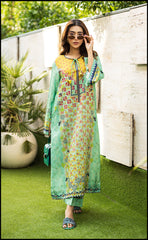 Saffron Sea Kurta Set